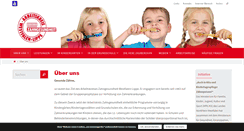 Desktop Screenshot of ak-zahngesundheit-wl.de